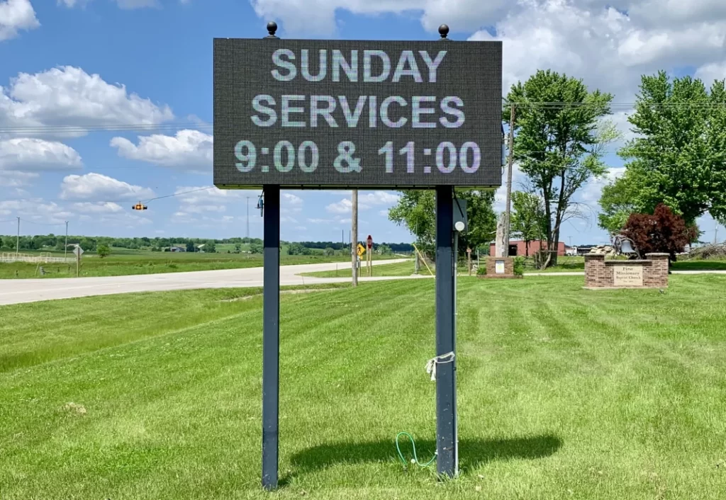 Electric sign