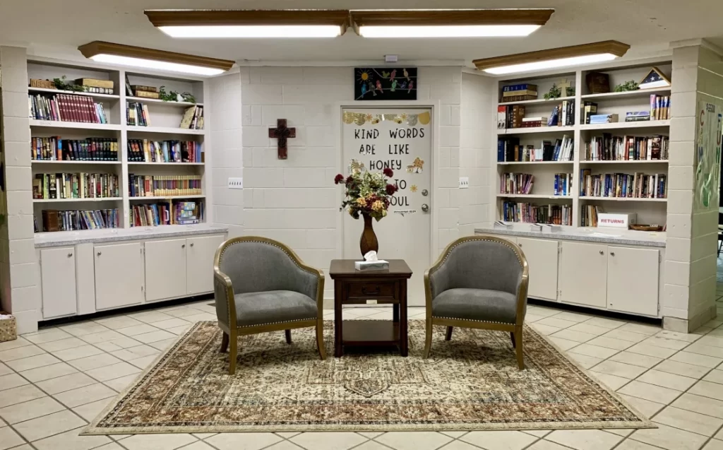 Foyer with Library