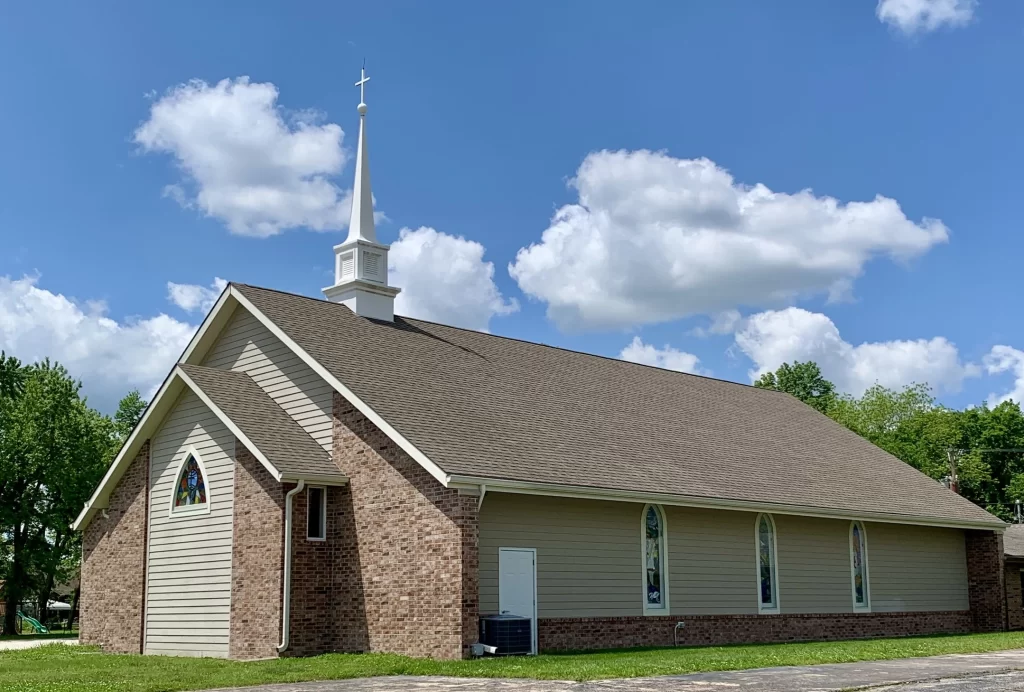 NW view of sanctuary