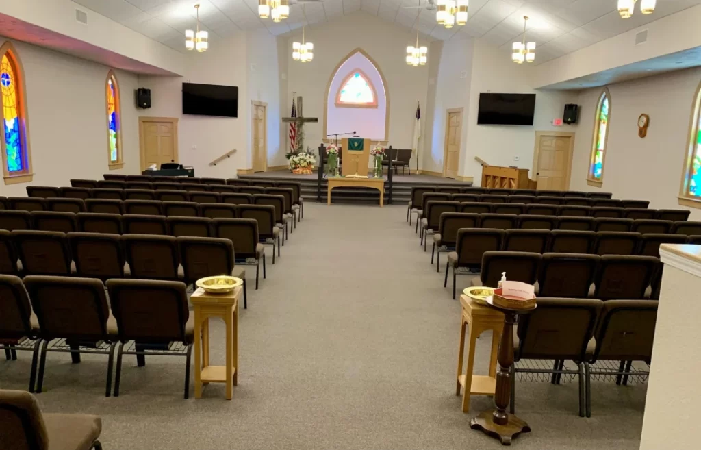 Sanctuary view from back