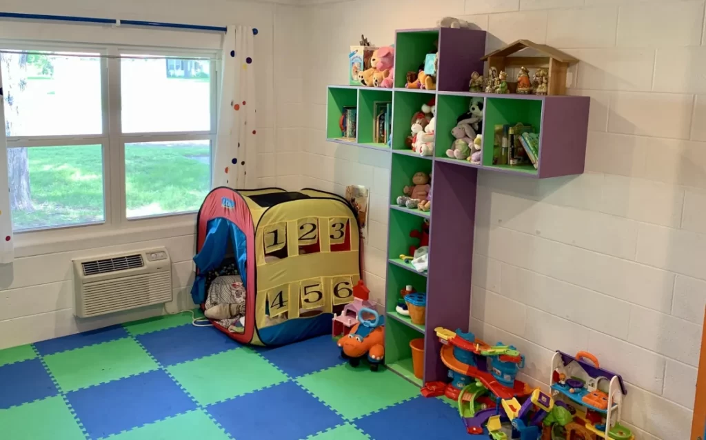 Sunday school nursery class