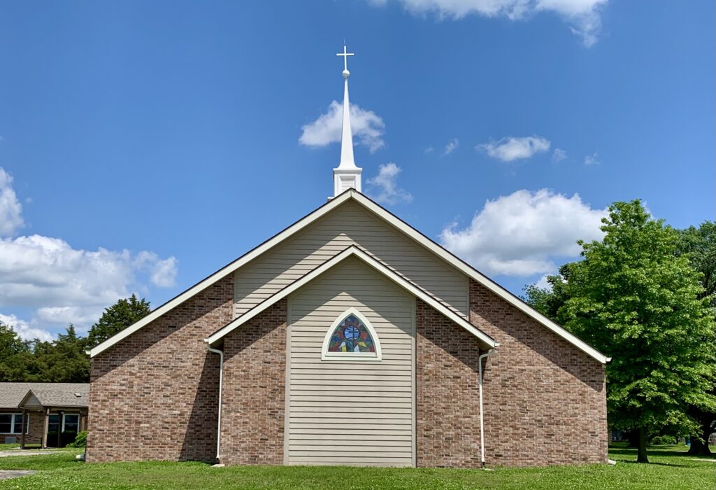 West view of sanctuary